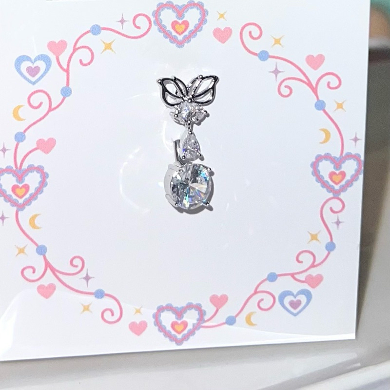 จิวสะดือสแตนเลสแท้ พร้อมส่งจากไทย