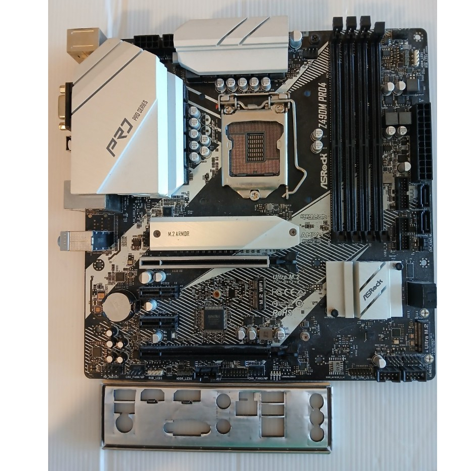 MAINBOARD (เมนบอร์ด) 1200 ASROCK Z490M PRO4