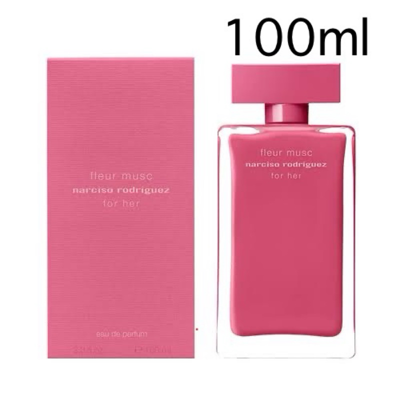 Narciso Rodriguez FLEURS MUSE For Her EDP 100ml รุ่นขวดสีชมพู