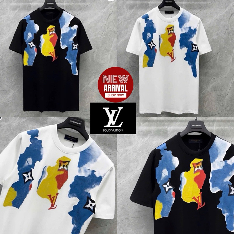 เสื้อยืด Louis Vuitton Monogram Hiend 1:1 Cotton พร้อมส่งจากไทย ร้านค้าจัดส่งไว