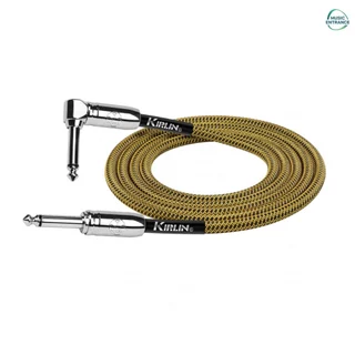Kirlin IWCC-202PN Instrument Cable สายแจ็คกีตาร์ สายแจ๊ค แบบถัก ใช้ต่อกับกีตาร์ไฟฟ้า กีตาร์เบส หรือโปร่งไฟฟ้า