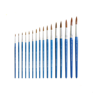 I Paint (ไอเพ้นท์) พู่กันกลม สำหรับสีน้ำ ด้ามกลม เบอร์ 1 ( 1…