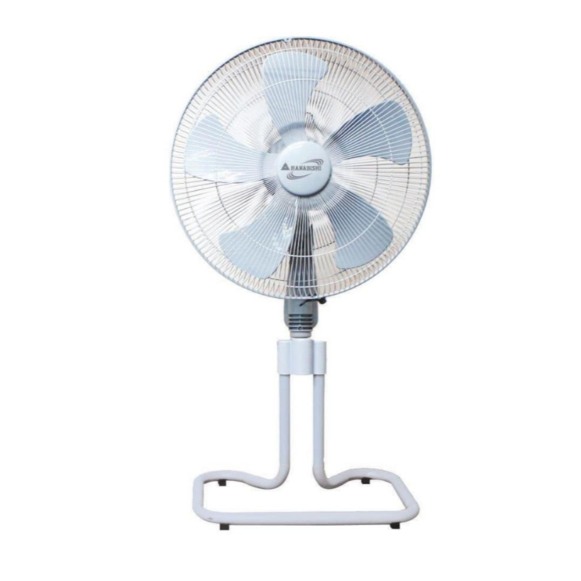 💥แท้ ส่งด่วน💥HANABISHI พัดลมตั้งพื้น รุ่น STF-182 ขนาด 18 นิ้ว กำลังไฟ 85 วัตต์ พัดลมสีเทา พัดลมอุตส