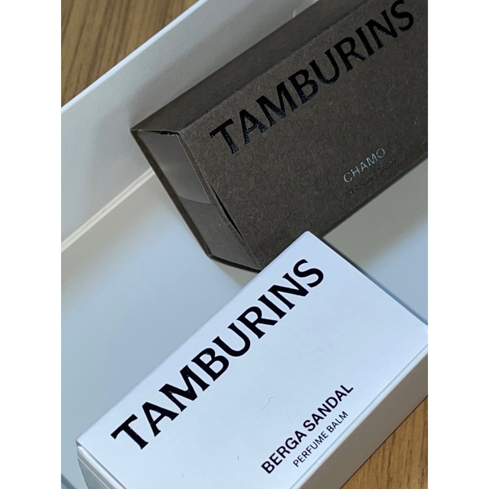 Tamburins Perfume Balm (Bottari, Evening Glow, Pumkini, Chamo, Lale, Berga Sandal, Suede Pear, Holy Metal)