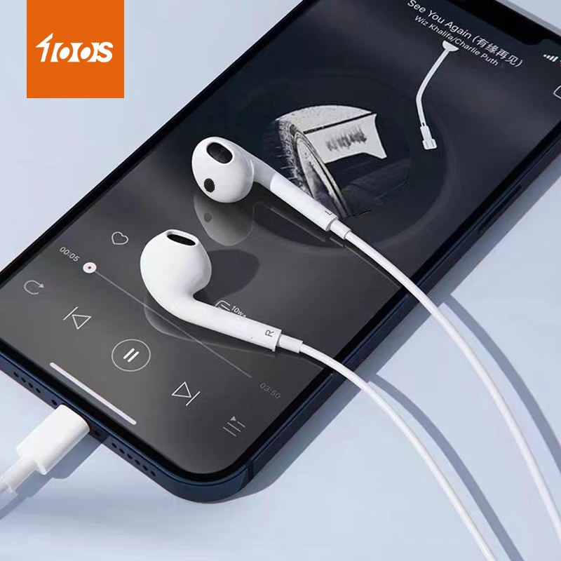 ชุดหูฟังบลูทูธ 【 ยี่ห้อ 100S 】 เหมาะสำหรับ i7-i14 [รับสาย ฟังเพลง เล่นเกม] - ภาพย่อย 5
