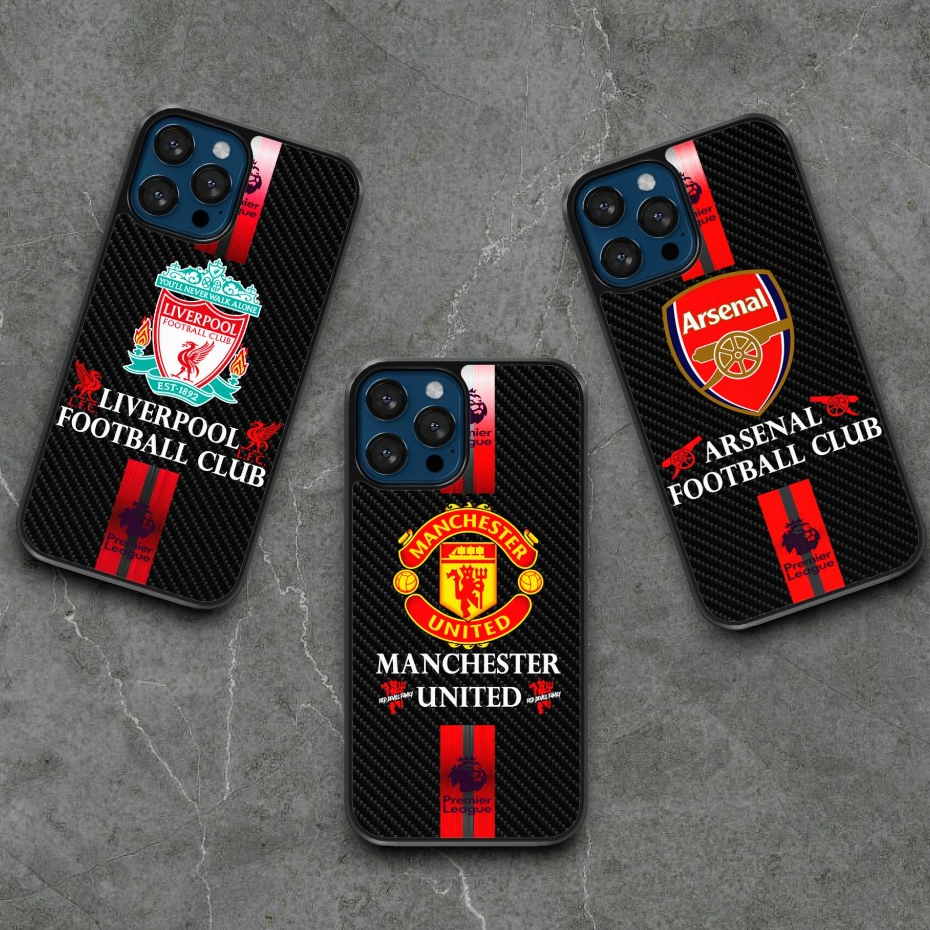 เคสไอโฟน (iPhone) ทุกรุ่น เคสเคลือบเงา ลิเวอร์พูล แมนยู อาร์เซน่อล เชลซี แมนซิตี้