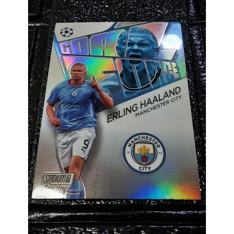 การ์ดฟุตบอล Erling Haaland ฮาแลนด์ manchester city ปี 3 แชมป์ และ dortmund *สินค้าลิขสิทธิ์แท้*