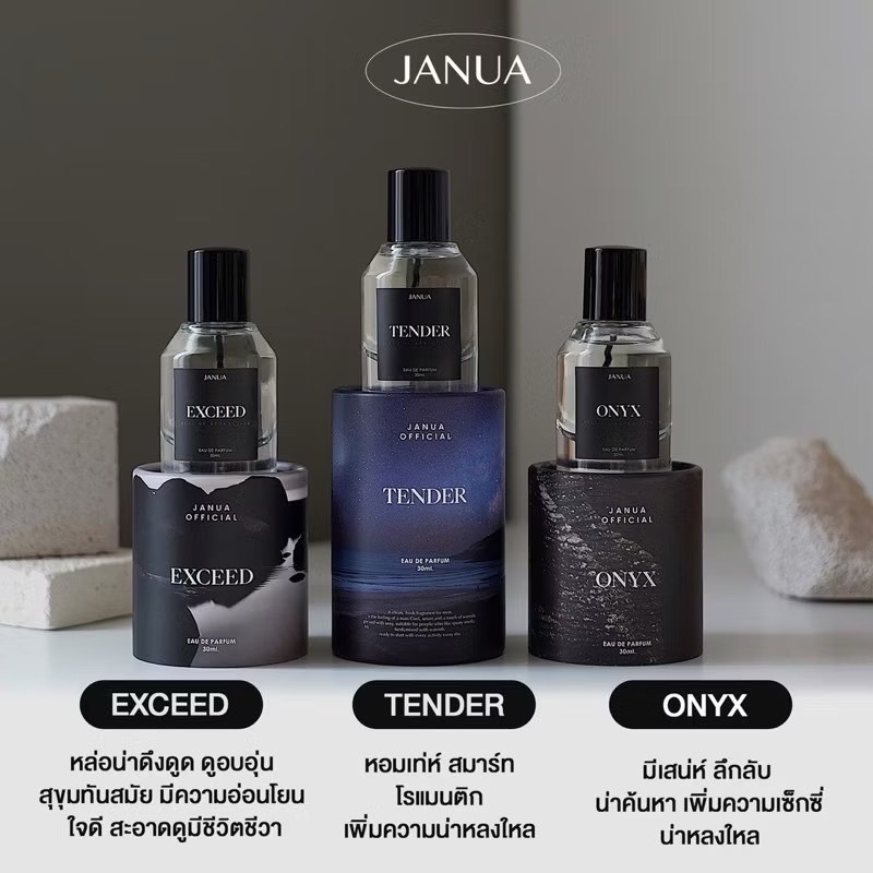 น้ำหอม janua ขนาด 30ml น้ำหอมแจนยัวร์กลิ่นผู้ชาย