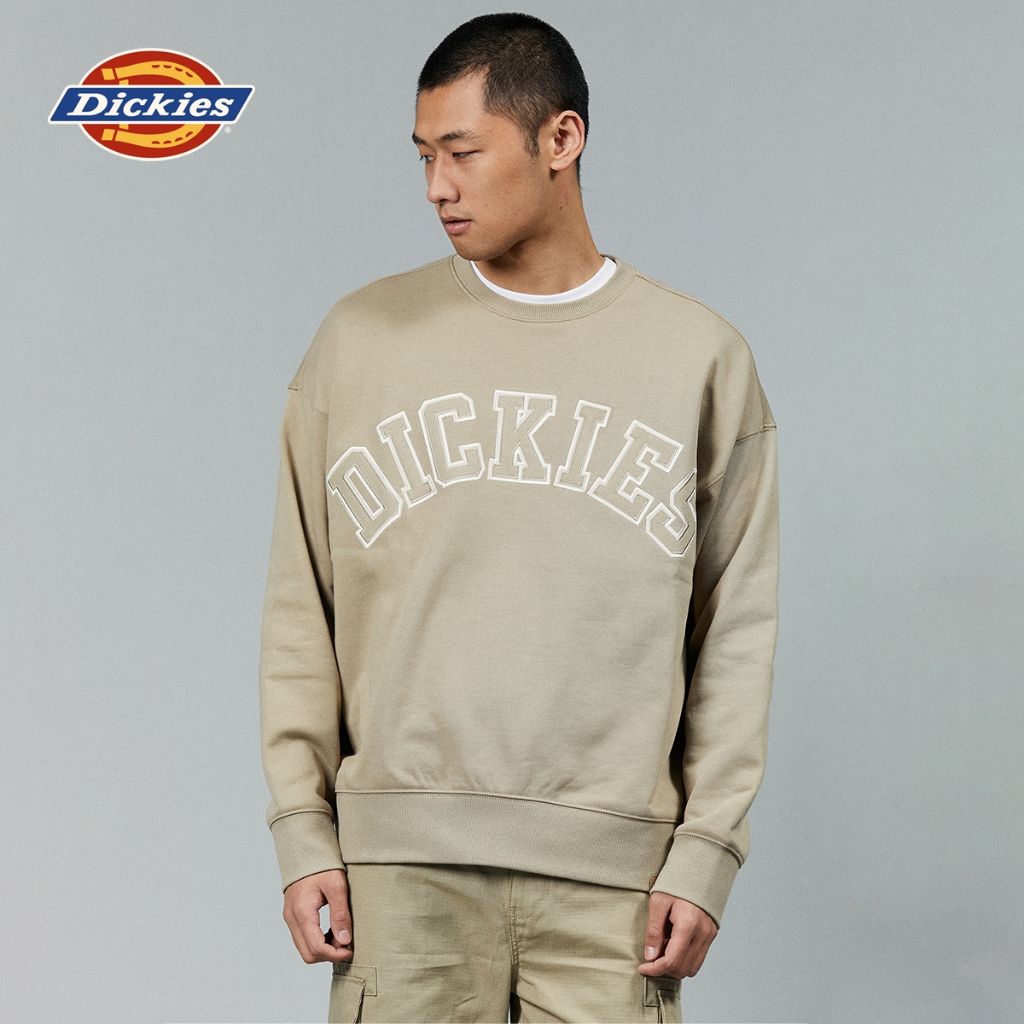 DICKIES MEN'S SWEATSHIRTS - DESERT SAND เสื้อสเวตเตอร์ เสื้อกันหนาวแขนยาว เสื้อคลุม ผู้ชาย
