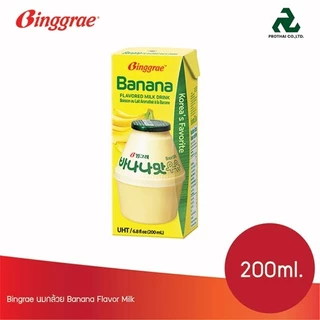 BINGGRAE FLAVORED MILK DRINK บิงเกร เฟลเวอร์ มิลค์ ดริ้งค์ (นมยูเอชที รสผลไม้)