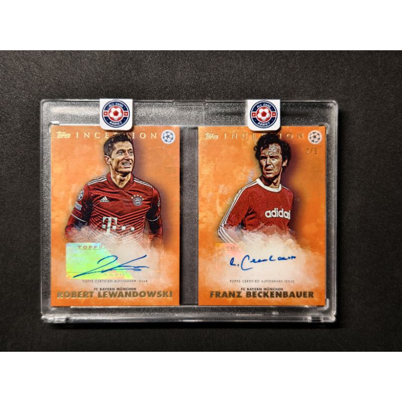 Topps Inception UEFA Dual 2/5