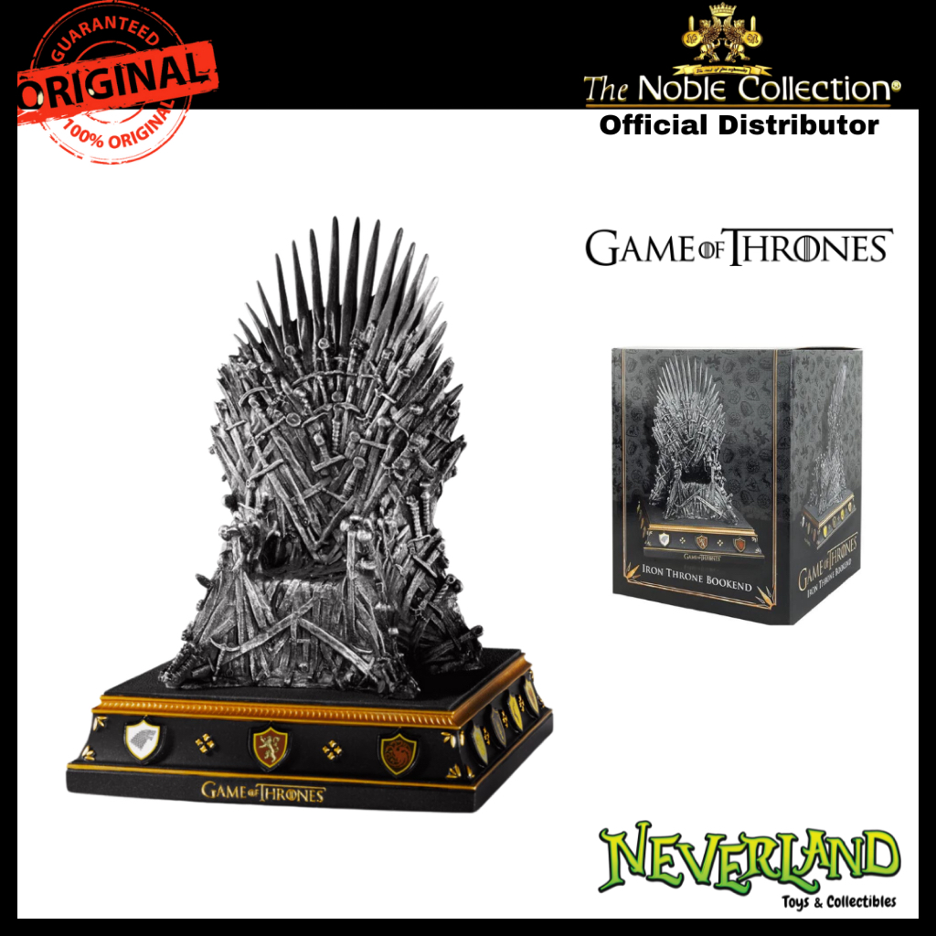 Game of Thrones Iron Throne Bookend by Noble Collection