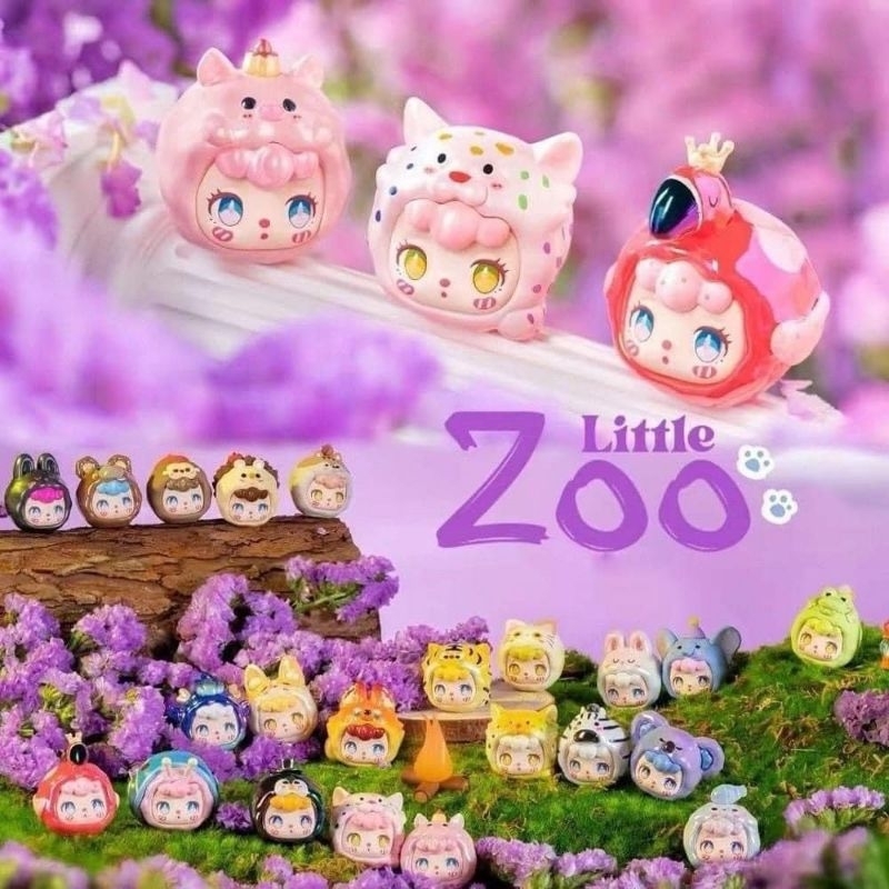 พร้อมส่ง (โค้ดลด30%) Little Zoo อะคลิลิครูปสัตว์ 20 แบบ