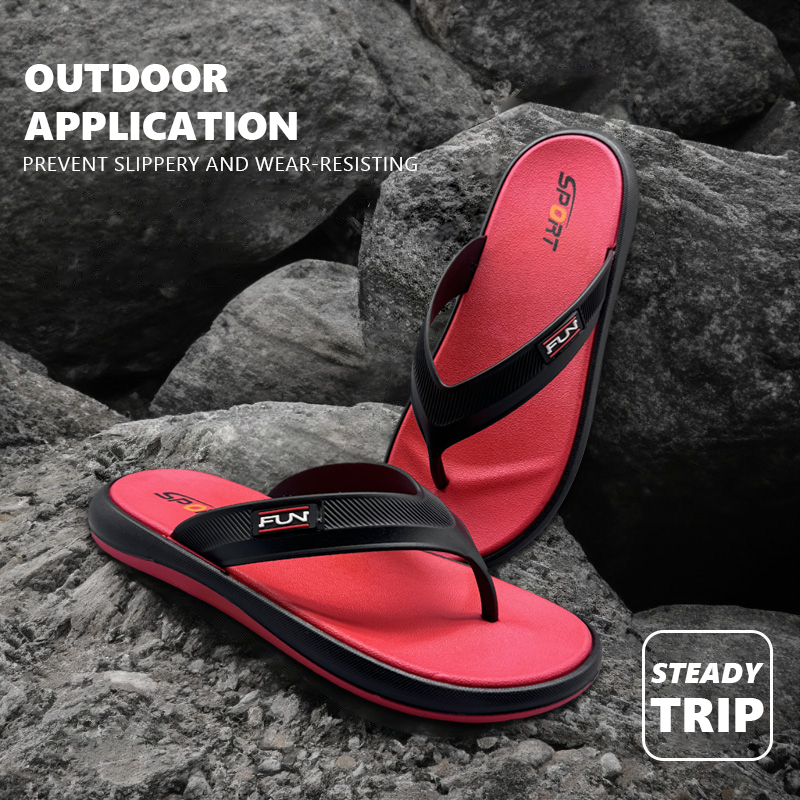 รองเท้าแตะสำหรับผู้ชายคู่แฟชั่นแนวโน้มนุ่มไม่ลื่นผู้ชายพลิกบ้านเกาหลีลื่นสำหรับผู้หญิง