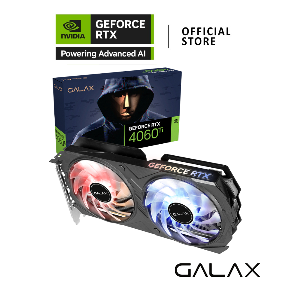 GALAX NVIDIA® GeForce RTX™ 4060 Ti 8GB EX การ์ดจอ