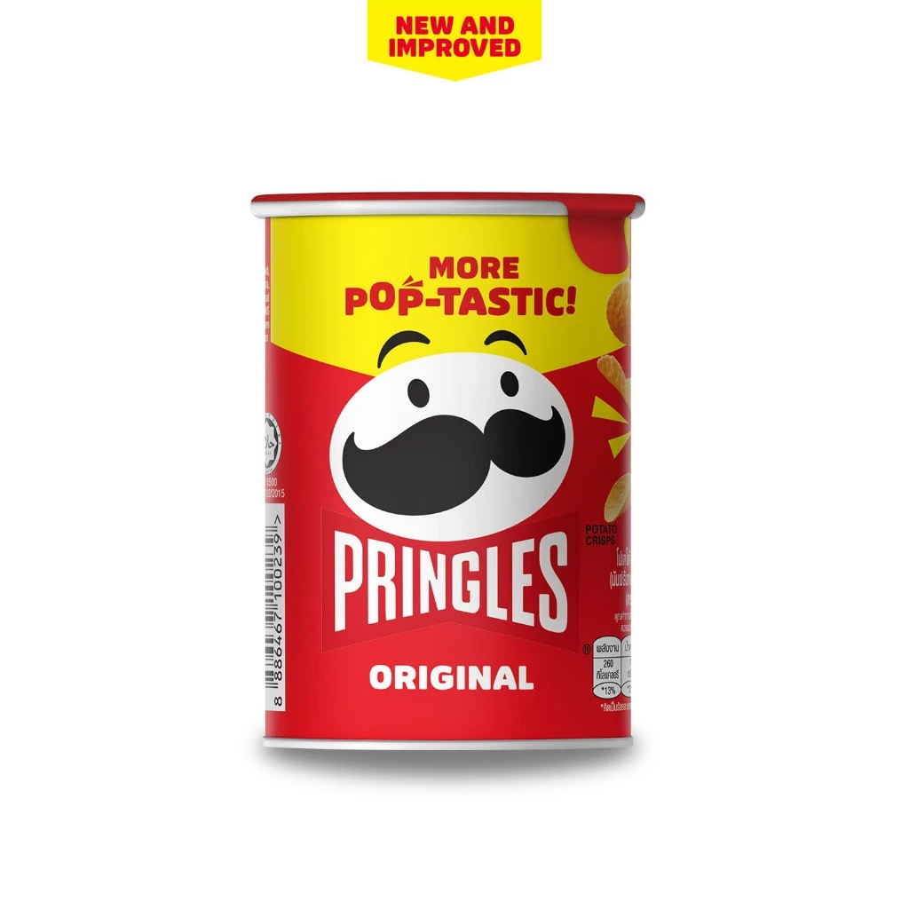 Pringles Original แพ็ค 6 กระป๋อง 42g thumbnail 4