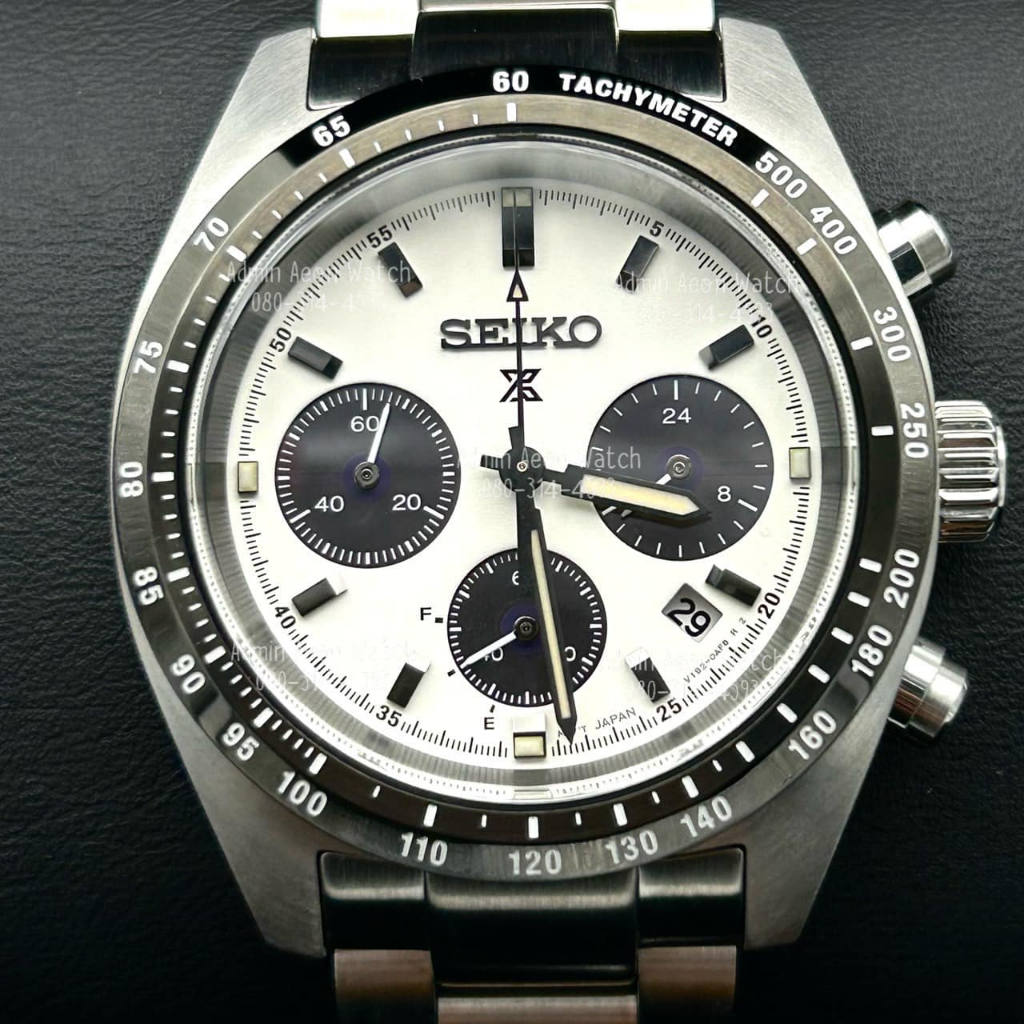 Seiko Prospex Sola Speed Timer Chronograph ฉายาหน้า Panda Daytona