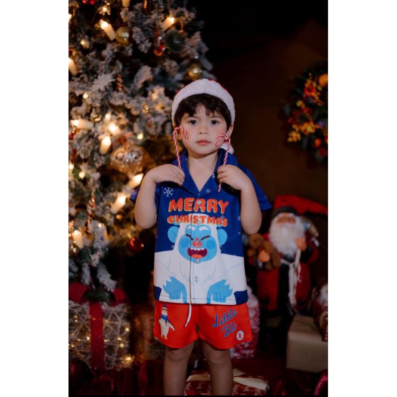 💥มีโค้ดลด30%💥💥ชุดคริสต์มาสเด็ก Little bltหล่อมาก🎄🎅🦌