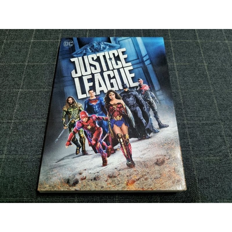 DVD ภาพยนตร์ซูเปอร์ฮีโร่แอ็คชั่น รวมดาว จากค่าย DC "Justice League / จัสติซ ลีก" (2017)