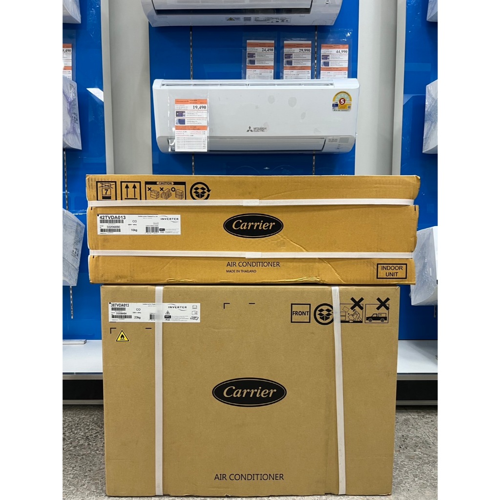 CARRIER เครื่องปรับอากาศ COPPER 10 ระบบ Inverter คอยล์ทองแดง Air Conditioner แอร์ แคเรีย กรอง PM2.5 - รูปที่ 7