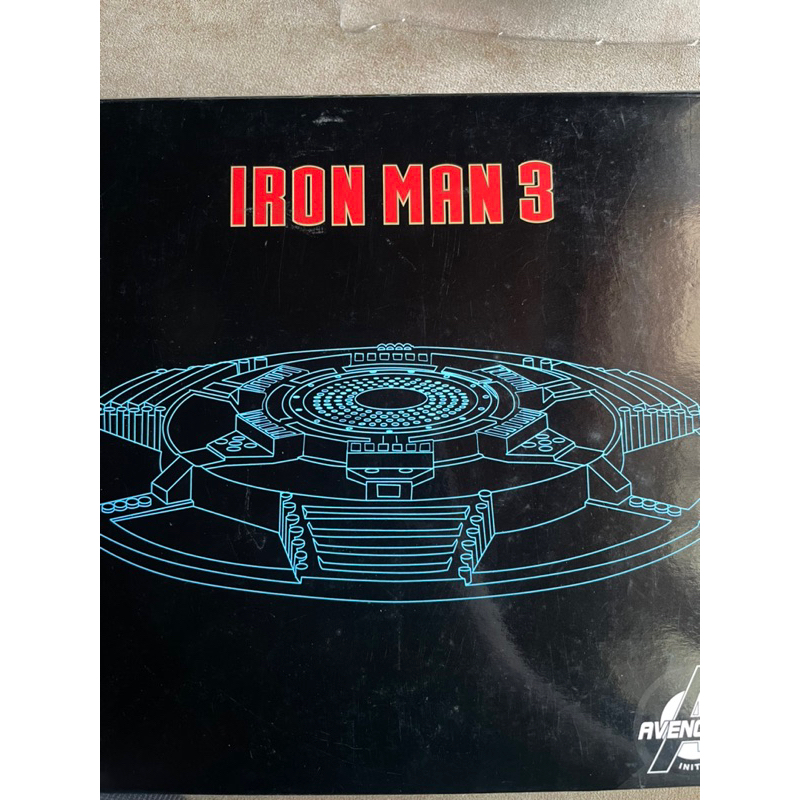 มือสอง ฐานไฟ Iron man 3 action figure 1/12 ironman tony stark