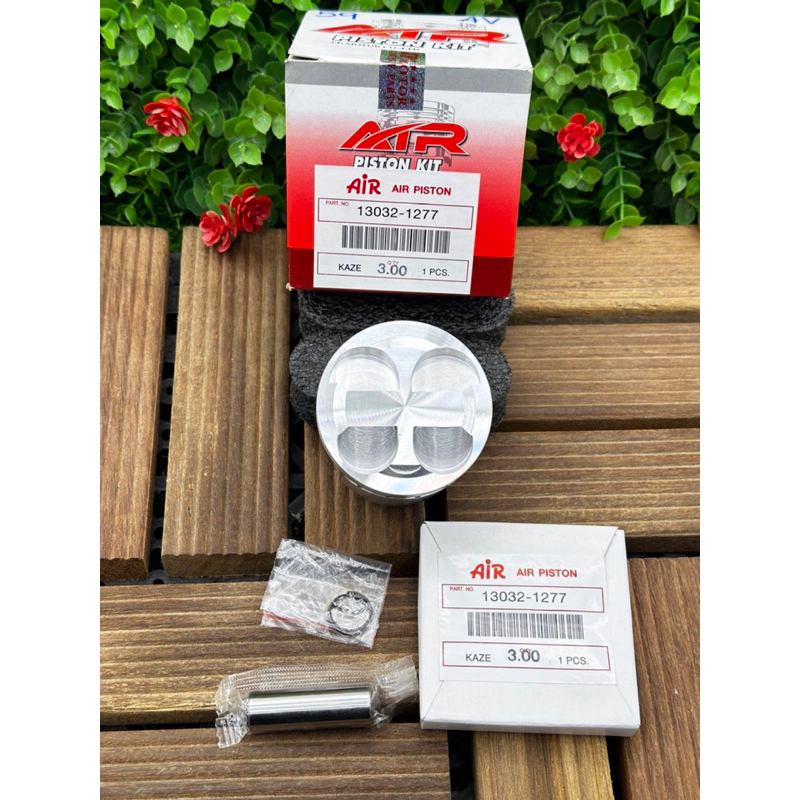 ลูกสูบ59/4วาล์วสลัก13มิลพร้อมปาดหลบวาล์ว4วาวหลบวาวขนาด19-22มิล