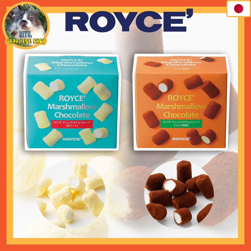 ROYCE' Marshmallow Chocolate [White]/Chocolate [Milk Coffee]