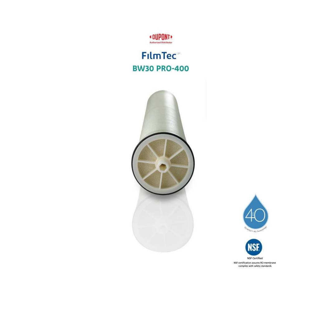 DuPont ™ FilmTec ™ ไส้กรองน้ำขนาดใหญ่ RO Membrane BW30 PRO-400 (NSF)