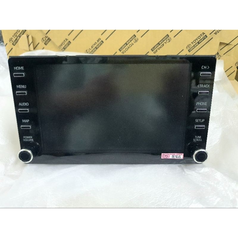 จอเครื่องเล่นภายในรถยนต์ Toyota New Fortuner Leader Revo New Commuter สินค้าใหม่แท้ Apple Carplay แล