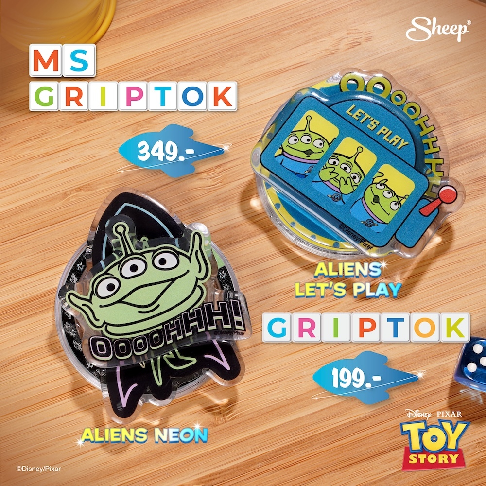 [Griptok/Griptok MS Alien] Aliens Collection ที่ติดหลังโทรศัพท์ แบบกาวและแม่เหล็ก For iphone เคสมือถือทุกรุ่น กริ๊บต็อก