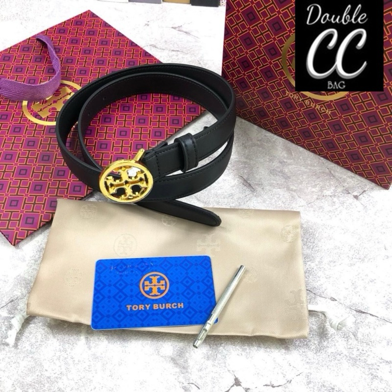 (แท้ 💯%‼ from Factory) ทอรี่ TORY BURCH Belt สุภาพสตรี เข็มขัดผู้หญิง