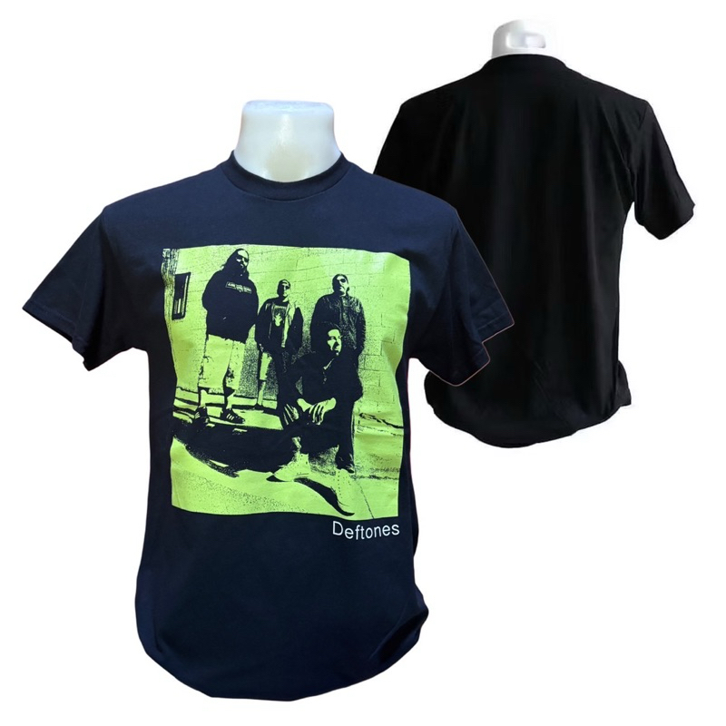 เสื้อวง DEFTONES T-SHIRT ลาย GREEN ลิขสิทธิ์ของแท้ EU