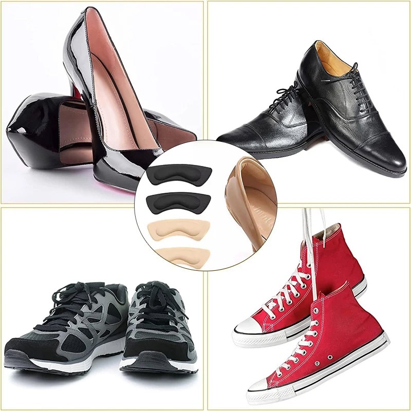 แผ่นกันกัด ไม่ติดส้นเท้า แผ่นฟองน้ํารองส้นเท้า กันรองเท้าหลวม แบบนิ่ม รองเท้ากัด กาวบุ หนา 0.5CM 1 คู่ / 1 แพ็ค - รูปที่ 5