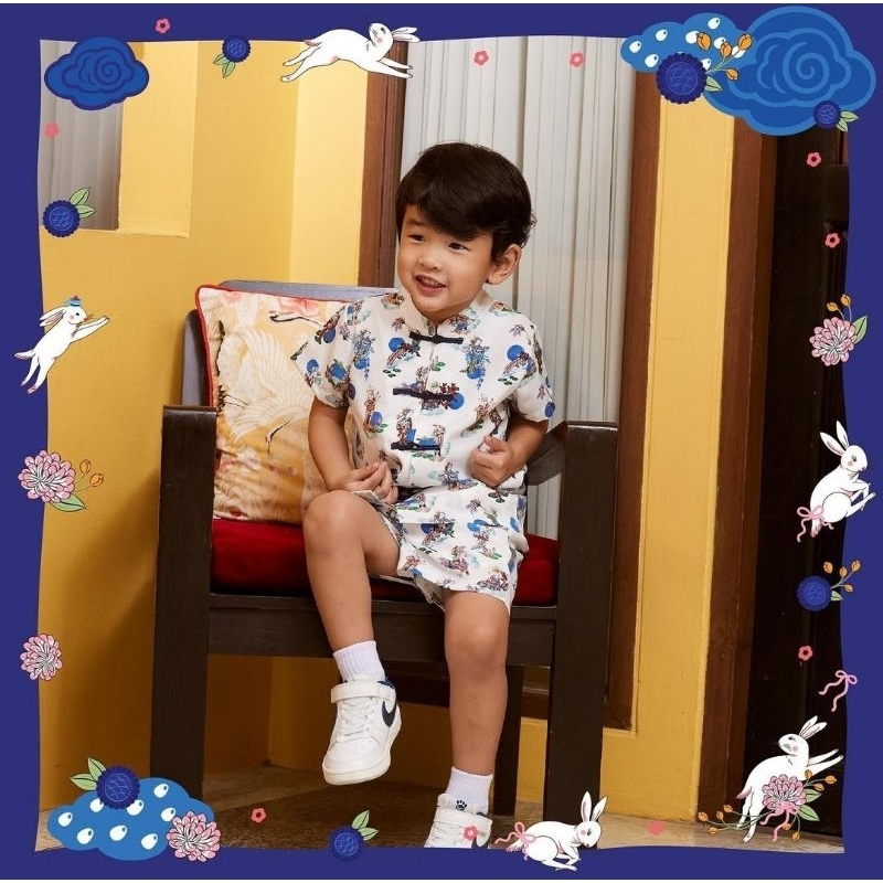 6T-7T-8T ชุดลูกชาย ตรุษจีน วันเกิด เทควันโด  Babylovett Funday มือ2 สภาพดีมาก