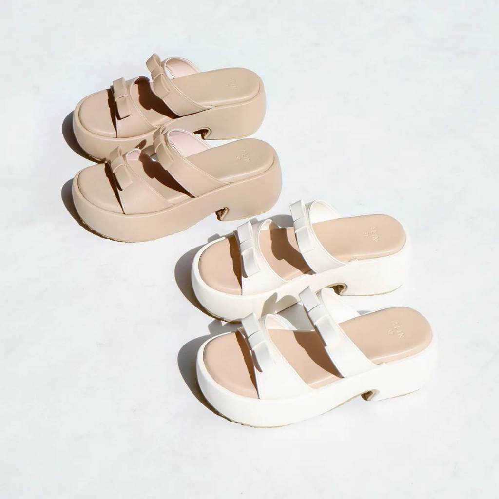 ALINBRAND รองเท้าส้นตึก สูง 2 นิ้ว ใส่สวย รุ่น ดาเรีย