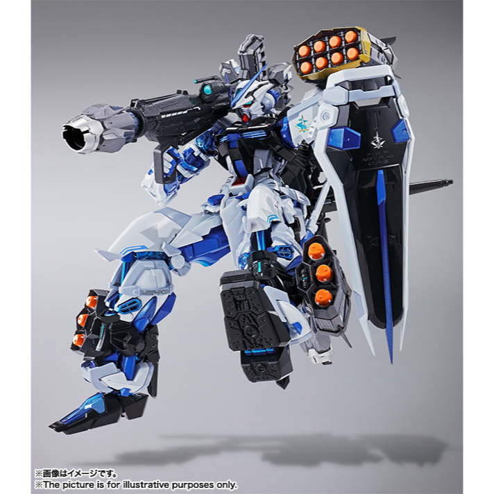 [พร้อมส่ง/มือ 1] Metal Build Gundam Astray Blue Frame (full Weapon equipment) 4549660079583