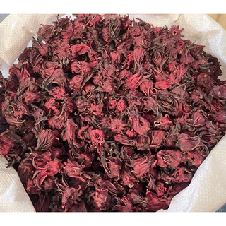 กระเจี๊ยบแห้ง 1kg. กระเจี๊ยบล๊อตใหม่ ดอกกระเจี๊ยบไทย พันธุ์ซูดาน