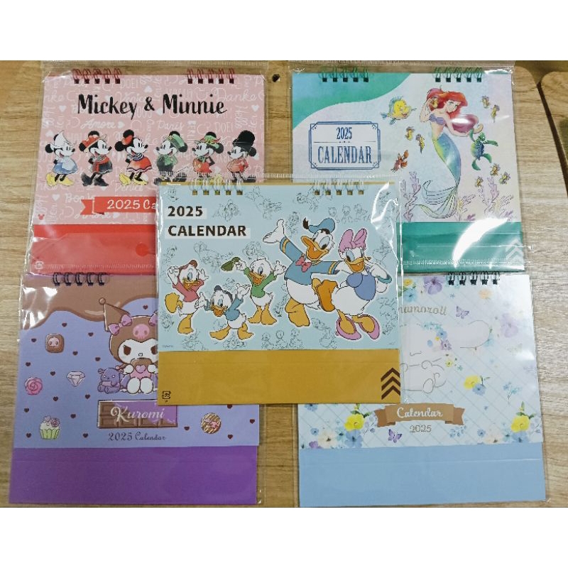 ปฏิทินญี่ปุ่น ลาย Sanrio , Disney ปี 2025 พร้อมส่ง