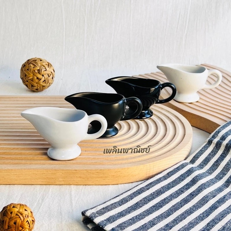 เหยือกนมเซรามิค เหยือกไซรัป LM ☕️🍶 - รูปที่ 6