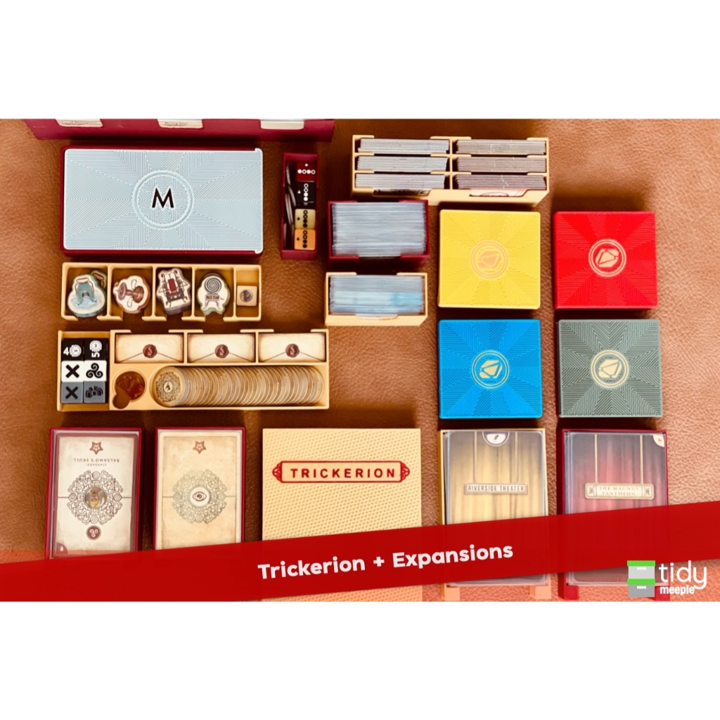 Tidy Insert สำหรับเกม Trickerion : Legends of Illusion และภาคเสริม