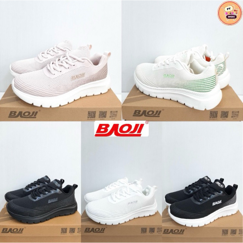 รองเท้าผ้าใบ BAOJI เเท้100% BJW 1111 รองเท้าผ้าใบผู้หญิง ไซส์ 37-41