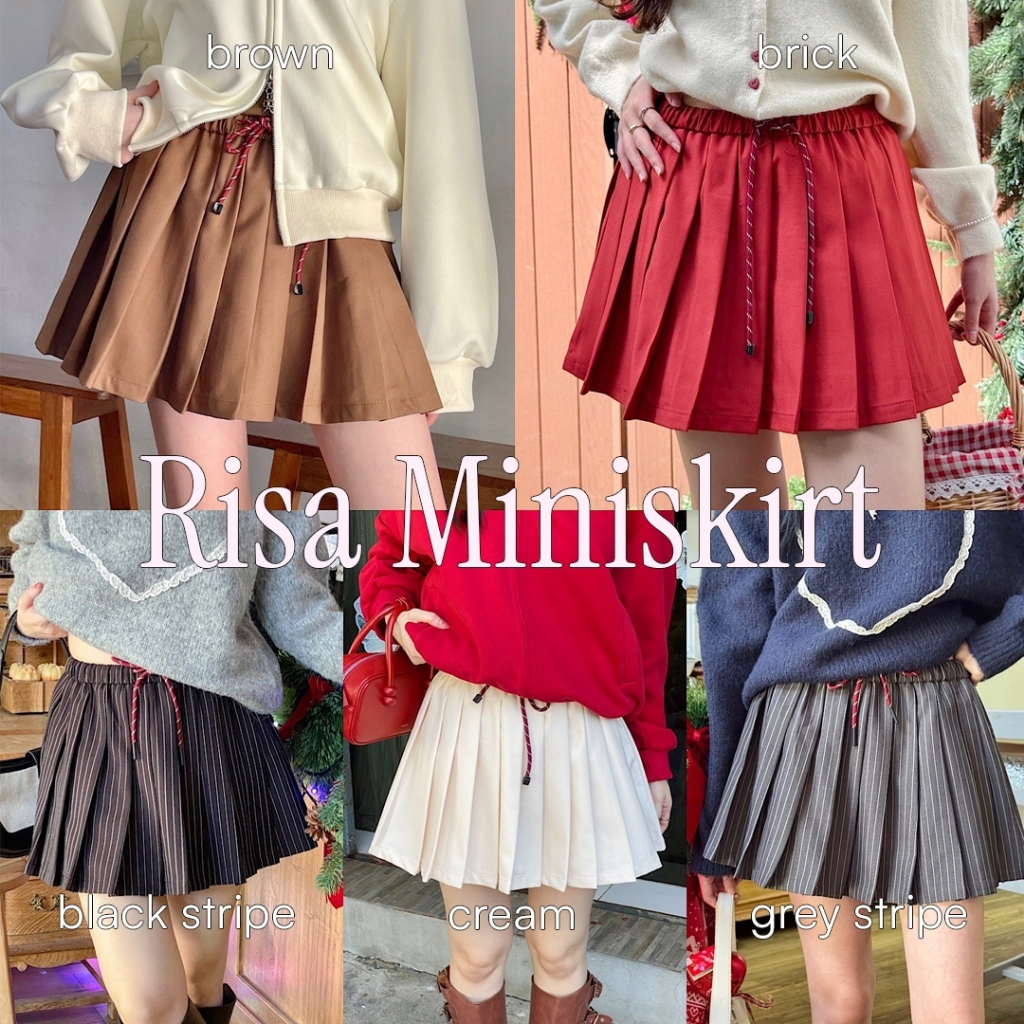 Choosedress A0569 Risa Miniskirt กระโปรงพลีทสั้น