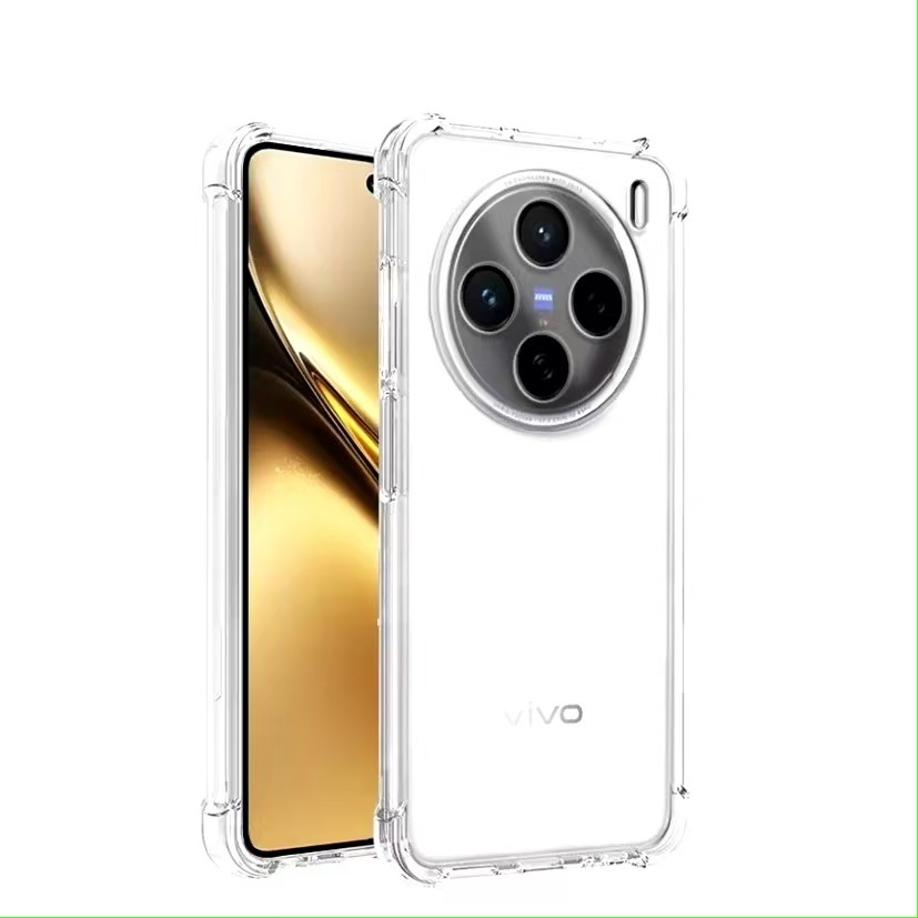 Vivo X200 Ultra 5G/Vivo X200 Pro miniตรงรุ่น(พร้อมส่งในไทย)เคสTPUใสกันกระแทกแบบคลุมกล้องVivo X200/Vi