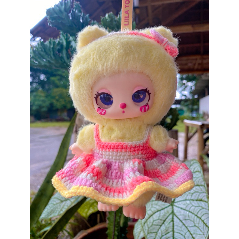 ชุด Liila Lucky Cat ชุดถักไหมพรมน้องไลลา ลาบูบู้ เบบี้ทรีมาการอง