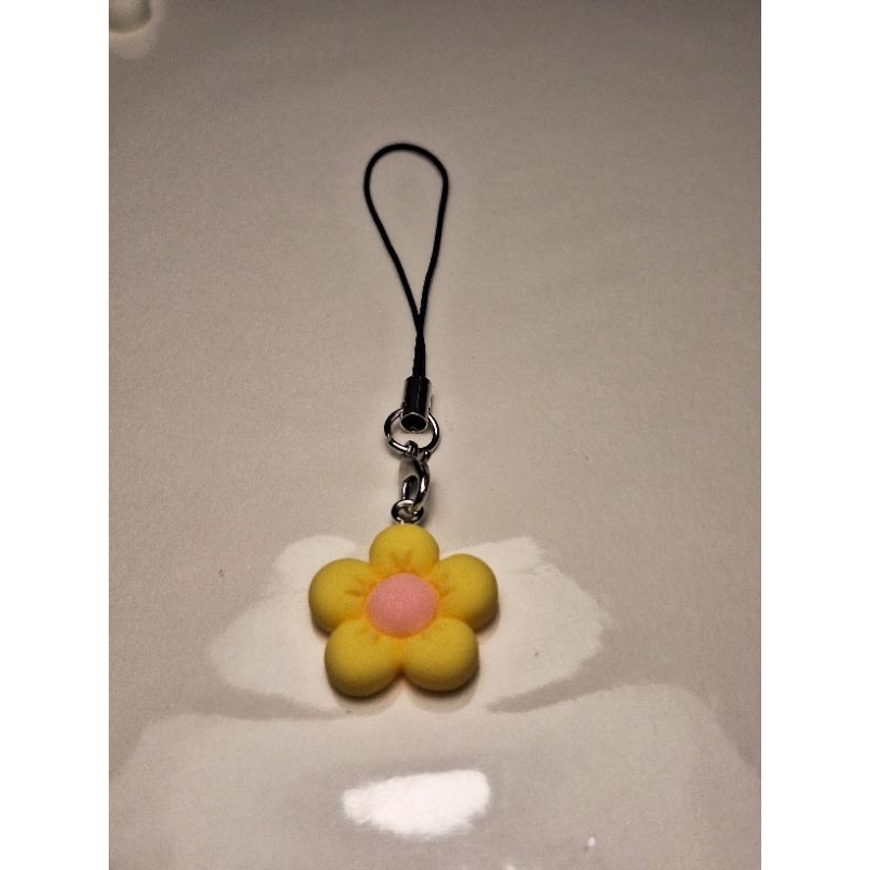 พวงกุญแจ จี้ดอกไม้น่ารัก แฮนด์เมด เครื่องประดับ จี้ห้อยโทรศัพท์ - รูปที่ 7
