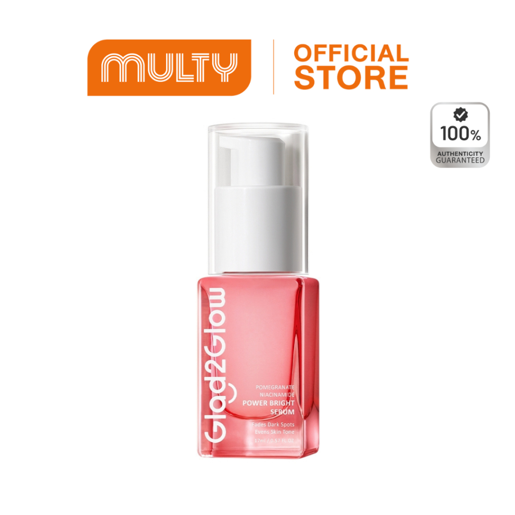 Glad2Glow Pomegranate Niacinamide Power Bright Serum 17 ml.