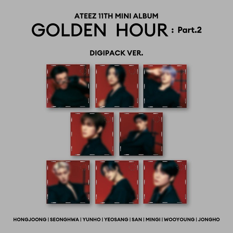 ꒰ พร้อมส่ง ꒱ ATEEZ [GOLDEN HOUR : Part.2] DIGIPACK VER.