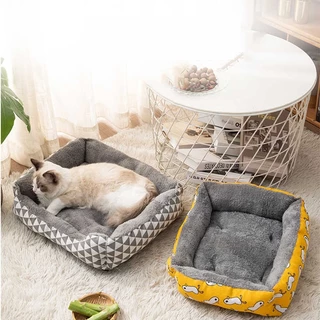 🐶ผ้าอ้อมฟรี*3🐱 เตียงสัตว์เลี้ยง เบาะนอน ที่นอน เบาะนุ่มขนแกะ สำหรับสัตว์เลี้ยง สุนัข และแมว ที่นอนสัตว์เลี้ยง สไตล์และสี