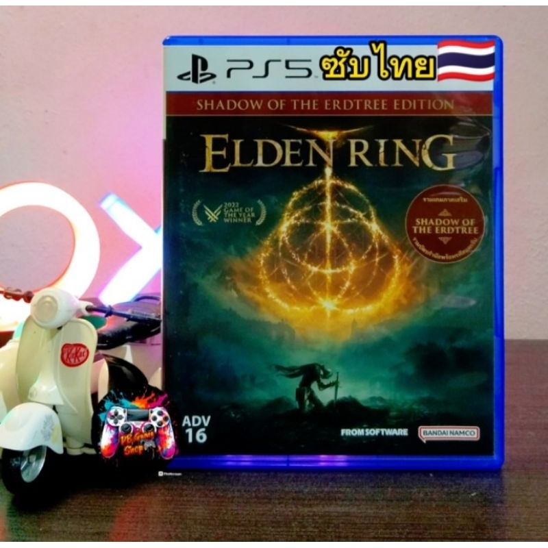 [Ps5] game: Elden ring แผ่นเกมส์(มือ1-2)รองรับภาษาไทย