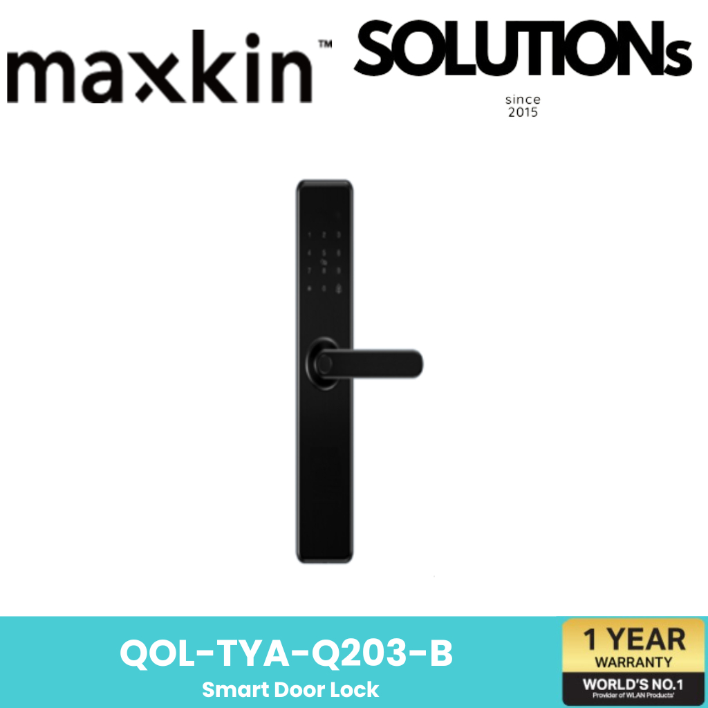 Maxkin QOL-TYA-Q203-B Smart Door Lock